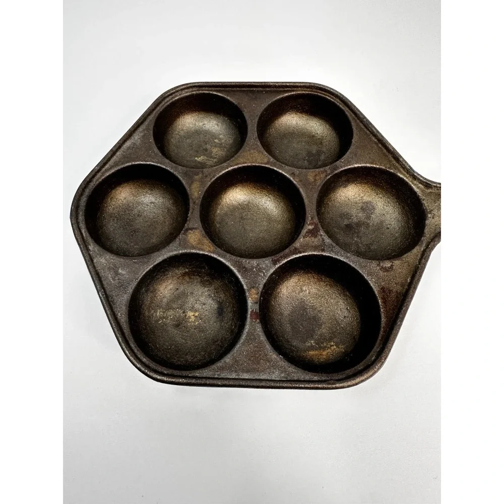 Jøtul Cast Iron Aebleskiver Pan #1 Product of Norway